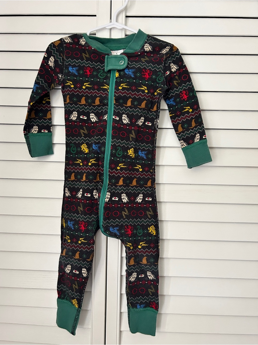 Hanna Andersson - Harry Potter Zipped Pajamas 18-24 months
